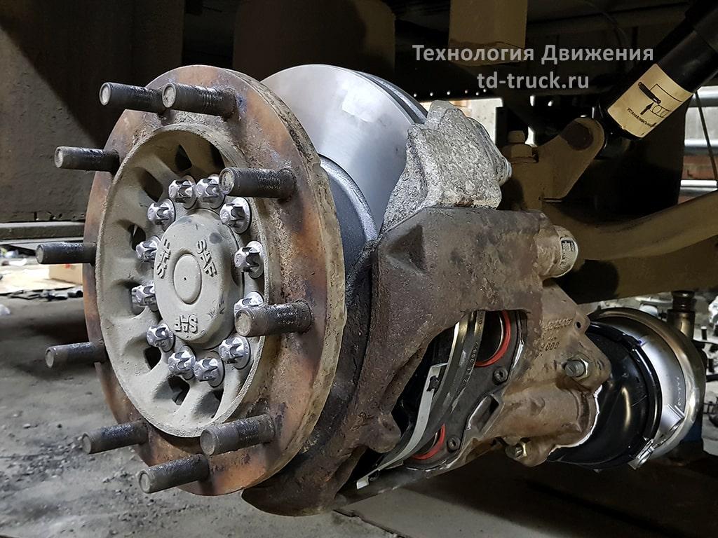 Ремонт осей SAF Kassbohrer